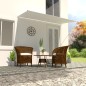 vidaXL Einziehbare Markise 350×150 cm Creme vidaXL Einziehbare Markise 350×150 cm Creme