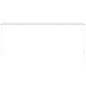 vidaXL Einziehbare Markise 350×150 cm Creme vidaXL Einziehbare Markise 350×150 cm Creme