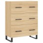 vidaXL Sideboard Sonoma-Eiche 69,5x34x90 cm Holzwerkstoff vidaXL Sideboard Sonoma-Eiche 69,5x34x90 cm Holzwerkstoff