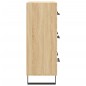 vidaXL Sideboard Sonoma-Eiche 69,5x34x90 cm Holzwerkstoff vidaXL Sideboard Sonoma-Eiche 69,5x34x90 cm Holzwerkstoff