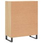 vidaXL Sideboard Sonoma-Eiche 69,5x34x90 cm Holzwerkstoff vidaXL Sideboard Sonoma-Eiche 69,5x34x90 cm Holzwerkstoff