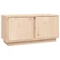 vidaXL TV-Schrank 80x35x40,5 cm Massivholz Kiefer vidaXL TV-Schrank 80x35x40,5 cm Massivholz Kiefer