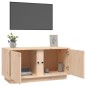 vidaXL TV-Schrank 80x35x40,5 cm Massivholz Kiefer vidaXL TV-Schrank 80x35x40,5 cm Massivholz Kiefer