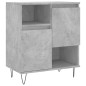 vidaXL Sideboards 2 Stk. Betongrau Holzwerkstoff vidaXL Sideboards 2 Stk. Betongrau Holzwerkstoff