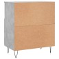 vidaXL Sideboards 2 Stk. Betongrau Holzwerkstoff vidaXL Sideboards 2 Stk. Betongrau Holzwerkstoff