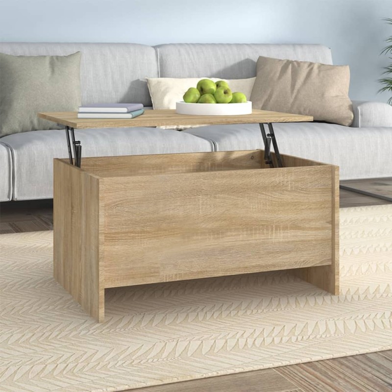 vidaXL Couchtisch Sonoma-Eiche 80x55,5x41,5 cm Holzwerkstoff vidaXL Couchtisch Sonoma-Eiche 80x55,5x41,5 cm Holzwerkstoff