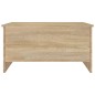 vidaXL Couchtisch Sonoma-Eiche 80x55,5x41,5 cm Holzwerkstoff vidaXL Couchtisch Sonoma-Eiche 80x55,5x41,5 cm Holzwerkstoff