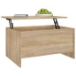 vidaXL Couchtisch Sonoma-Eiche 80x55,5x41,5 cm Holzwerkstoff vidaXL Couchtisch Sonoma-Eiche 80x55,5x41,5 cm Holzwerkstoff