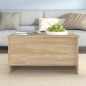 vidaXL Couchtisch Sonoma-Eiche 80x55,5x41,5 cm Holzwerkstoff vidaXL Couchtisch Sonoma-Eiche 80x55,5x41,5 cm Holzwerkstoff