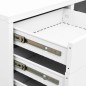 vidaXL Büroschrank Weiß 90x40x102 cm Stahl vidaXL Büroschrank Weiß 90x40x102 cm Stahl