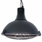 Sunred Deckenheizstrahler Indus II 2100W Halogen Schwarz Sunred Deckenheizstrahler Indus II 2100W Halogen Schwarz