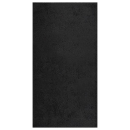 vidaXL Teppich Shaggy Hochflor Schwarz 80x150 cm