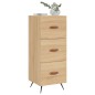 vidaXL Sideboard Sonoma-Eiche 34,5x34x90 cm Holzwerkstoff vidaXL Sideboard Sonoma-Eiche 34,5x34x90 cm Holzwerkstoff