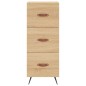 vidaXL Sideboard Sonoma-Eiche 34,5x34x90 cm Holzwerkstoff vidaXL Sideboard Sonoma-Eiche 34,5x34x90 cm Holzwerkstoff