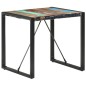 vidaXL Esstisch 80x80x75 cm Altholz Massiv vidaXL Esstisch 80x80x75 cm Altholz Massiv
