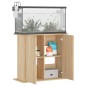 vidaXL Aquariumständer Sonoma-Eiche 81x36x73 cm Holzwerkstoff vidaXL Aquariumständer Sonoma-Eiche 81x36x73 cm Holzwerkstoff