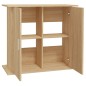 vidaXL Aquariumständer Sonoma-Eiche 81x36x73 cm Holzwerkstoff vidaXL Aquariumständer Sonoma-Eiche 81x36x73 cm Holzwerkstoff