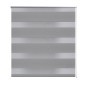 Doppelrollo Seitenzug Duo Rollo 80 x 175 cm grau Doppelrollo Seitenzug Duo Rollo 80 x 175 cm grau