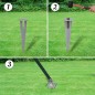 vidaXL Eurozaun Stahl 10 x 0,8 m Grün vidaXL Eurozaun Stahl 10 x 0,8 m Grün