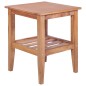 vidaXL Couchtisch 40 x 40 x 50 cm Quadratisch Teak Massiv vidaXL Couchtisch 40 x 40 x 50 cm Quadratisch Teak Massiv