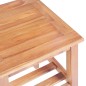 vidaXL Couchtisch 40 x 40 x 50 cm Quadratisch Teak Massiv vidaXL Couchtisch 40 x 40 x 50 cm Quadratisch Teak Massiv