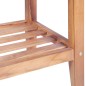 vidaXL Couchtisch 40 x 40 x 50 cm Quadratisch Teak Massiv vidaXL Couchtisch 40 x 40 x 50 cm Quadratisch Teak Massiv