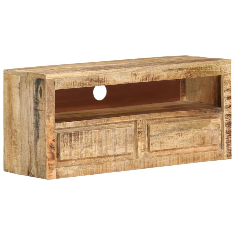 vidaXL TV-Schrank 88x30x40 cm Massivholz Mango vidaXL TV-Schrank 88x30x40 cm Massivholz Mango