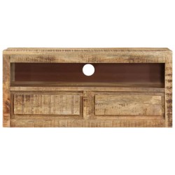 vidaXL TV-Schrank 88x30x40 cm Massivholz Mango