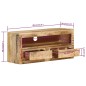 vidaXL TV-Schrank 88x30x40 cm Massivholz Mango vidaXL TV-Schrank 88x30x40 cm Massivholz Mango