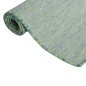 vidaXL Outdoor-Teppich Flachgewebe 200x280 cm Türkis vidaXL Outdoor-Teppich Flachgewebe 200x280 cm Türkis