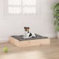 vidaXL Hundebett 51,5x44x9 cm Massivholz Kiefer vidaXL Hundebett 51,5x44x9 cm Massivholz Kiefer
