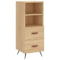 vidaXL Sideboard Sonoma-Eiche 34,5x34x90 cm Holzwerkstoff vidaXL Sideboard Sonoma-Eiche 34,5x34x90 cm Holzwerkstoff