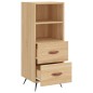 vidaXL Sideboard Sonoma-Eiche 34,5x34x90 cm Holzwerkstoff vidaXL Sideboard Sonoma-Eiche 34,5x34x90 cm Holzwerkstoff