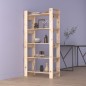 vidaXL Bücherregal/Raumteiler 80x35x160 cm Massivholz vidaXL Bücherregal/Raumteiler 80x35x160 cm Massivholz