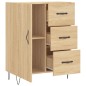 vidaXL Sideboard Sonoma-Eiche 69,5x34x90 cm Holzwerkstoff vidaXL Sideboard Sonoma-Eiche 69,5x34x90 cm Holzwerkstoff