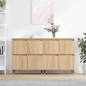 vidaXL Sideboards 2 Stk. Sonoma-Eiche Holzwerkstoff vidaXL Sideboards 2 Stk. Sonoma-Eiche Holzwerkstoff