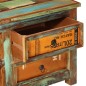 vidaXL TV-Schrank Altholz 4 Schubladen