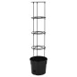 vidaXL Tomatentopf Anthrazit Ø29,5x115 cm Polypropylen vidaXL Tomatentopf Anthrazit Ø29,5x115 cm Polypropylen