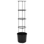 vidaXL Tomatentopf Anthrazit Ø29,5x115 cm Polypropylen vidaXL Tomatentopf Anthrazit Ø29,5x115 cm Polypropylen