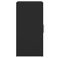 vidaXL Schuhschrank Schwarz 32x35x70 cm Holzwerkstoff vidaXL Schuhschrank Schwarz 32x35x70 cm Holzwerkstoff