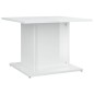 vidaXL Couchtisch Hochglanz-Weiß 55,5x55,5x40 cm Holzwerkstoff vidaXL Couchtisch Hochglanz-Weiß 55,5x55,5x40 cm Holzwerkstoff