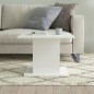 vidaXL Couchtisch Hochglanz-Weiß 55,5x55,5x40 cm Holzwerkstoff vidaXL Couchtisch Hochglanz-Weiß 55,5x55,5x40 cm Holzwerkstoff
