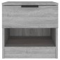 vidaXL Nachttisch Grau Sonoma Holzwerkstoff vidaXL Nachttisch Grau Sonoma Holzwerkstoff