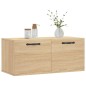 vidaXL Wandschrank Sonoma-Eiche 80x36,5x35 cm Holzwerkstoff vidaXL Wandschrank Sonoma-Eiche 80x36,5x35 cm Holzwerkstoff