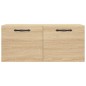vidaXL Wandschrank Sonoma-Eiche 80x36,5x35 cm Holzwerkstoff vidaXL Wandschrank Sonoma-Eiche 80x36,5x35 cm Holzwerkstoff