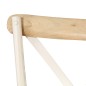 Esszimmerstühle 4 Stk. Weiß Mango-Massivholz Esszimmerstühle 4 Stk. Weiß Mango-Massivholz
