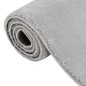 vidaXL Teppich Waschbar Flauschig Kurzflor 160x230 Rutschfest Grau vidaXL Teppich Waschbar Flauschig Kurzflor 160x230 Rutschfest Grau
