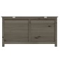 vidaXL Outdoor-Kissenbox Anthrazit 100x50x56 cm Massivholz Tanne vidaXL Outdoor-Kissenbox Anthrazit 100x50x56 cm Massivholz Tanne