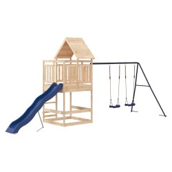 vidaXL Spielturm Massivholz Kiefer