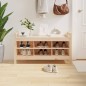 vidaXL Flurbank 110x40x60 cm Massivholz Kiefer vidaXL Flurbank 110x40x60 cm Massivholz Kiefer